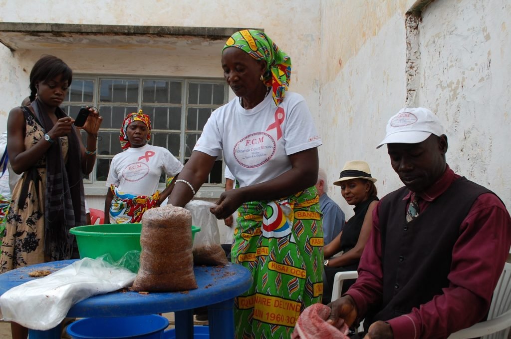 Formation à la culture des champignons organisée par la Fondation Calixte Munana