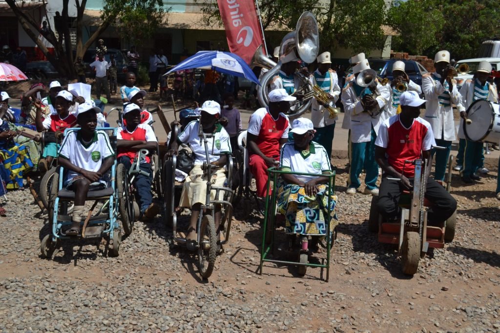 Personnes vivant avec un handicap accompagnées par la Fondation Calixte Munana